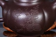 《金瓜》宜兴紫砂壶名家全手工正品茶壶茶具红砂紫泥