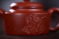 《德钟》宜兴紫砂壶实力派艺人手工茶壶大红袍德钟