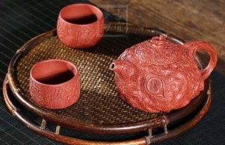 《供春套具》宜兴紫砂壶名师工艺美术师手工大红袍金丝西施泡茶壶