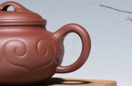 《仿古如意》宜兴紫砂壶茶壶仿古如意茶具全手工清水泥