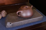 《景舟石瓢》宜兴黄龙山紫泥紫砂壶茶具石瓢