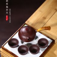 《侧把西施套具》