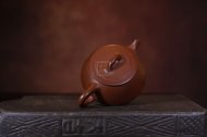《宽口石瓢》宜兴紫泥紫砂壶纯手工茶壶茶具