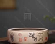 《五牛图水洗》