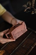 《云卷飞泉》宜兴紫砂壶高级工艺美术师手工降坡泥降坡泥茶壶茶具四方