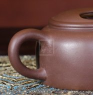 《牛盖莲子》紫砂壶全手工牛盖莲子茶壶老师紫泥壶