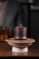 《雀竹杯》宜兴紫砂壶实力派名家手工黄龙山紫泥泡茶壶茶具