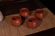 《空禅静道紫砂杯》紫砂茶具茶壶纯手工大红袍