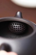 《小圆珠》宜兴工艺美术师全手工黑朱泥圆珠紫砂壶茶具