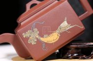 《亚明四方》宜兴紫砂壶全手工名家高级工艺美术师茶具纯泡茶壶底槽青亚明四方