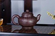 《华容壶》宜兴紫砂壶高级工艺美术师手工红砂紫泥容天泡茶壶茶具