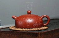 《半月》宜兴紫砂壶实力派名家纯手工大红袍泡茶壶半月茶具