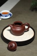 《掇球》纯手工民间实力派宜兴紫砂掇球壶紫泥泡茶壶套壶