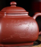 《汲方》底槽青紫砂茶壶全手工工艺美术师宜兴原矿紫砂喝茶壶