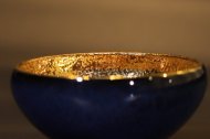 《鎏金杯》纯手工紫砂壶全手工宜兴瓷器茶壶花器