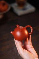 《龙蛋》宜兴紫砂壶实力派名家手工朱泥龙旦茶壶具