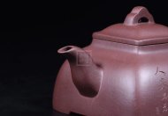 《觚棱》宜兴纯高级工艺美术师全手工紫泥紫砂壶茶具