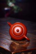 《水平》紫砂壶茶具水平大红袍壶全手工茶壶