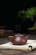 《石瓢》紫砂壶宜兴工艺美术员纯手工八十年代紫泥石瓢泡茶壶