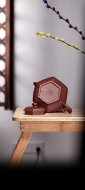《六方舒扁壶》宜兴底槽青紫砂壶纯手工茶壶茶具