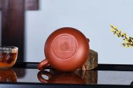 《文旦壶》朱泥龙血砂纯手工实力派名家宜兴紫砂壶功夫茶具家用文旦茶壶
