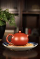 《西施》西施宜兴紫砂壶纯手工工艺美术师茶壶大红袍