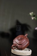 《四方雅竹》宜兴紫砂壶工艺美术师手工茶壶四方老师底槽青壶