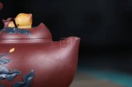 《多子多福》宜兴紫砂壶高级工艺美术师纯手工底槽青中壶茶具泡茶壶创新壶