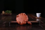 《友泉壶》宜兴紫砂壶金降坡泥工艺美术师全手工茶壶茶具