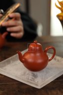 《全手工暮古思亭壶》紫砂壶宜兴手工泡茶壶思亭茶具大红袍茶壶