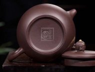 《禅心》宜兴紫砂茶壶紫砂泡茶壶紫泥手工工艺美术师泡茶壶套装精品