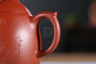 《秦权》宜兴紫砂壶工艺美术师纯手工大红袍中壶茶具泡茶壶秦权