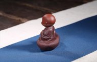 《葫芦和尚》宜兴紫砂壶民间艺人手工紫泥泡茶壶礼品