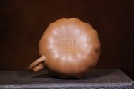 《矮荷韵》宜兴紫砂壶工艺美术师手工段泥紫砂壶茶具