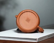 《半月》蟹黄段纯手工工艺美术师宜兴紫砂壶茶具半月茶壶