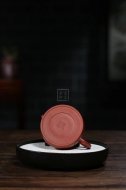 《半月》宜兴紫砂壶工艺美术师纯手工大红袍半月大泡茶壶