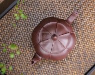 《荷趣》宜兴紫砂壶助理工艺美术师手工茶壶茶具紫泥