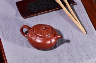 《含苞待放》宜兴全纯手工紫砂壶中品大红袍茶壶茶具