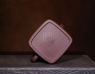 《墩方》宜兴紫砂壶工艺美术师纯手工紫泥汉方茶壶紫砂茶具