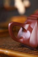 《抽角石瓢》宜兴紫砂壶全手工茶壶底槽青石瓢