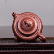 《佛肚竹》宜兴紫砂壶茶壶工艺美术师手工清水泥