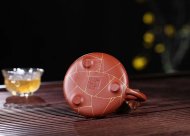 《金丝石瓢》宜兴紫砂壶工艺美术师手工大师大红袍泡茶器石瓢
