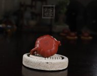 《小菱花》宜兴紫砂壶茶具泡茶壶工艺美术师手工朱泥菱花