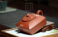 《长生壶》宜兴紫砂壶全手工茶壶名师老师底槽青四方