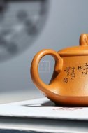 《禅悟》宜兴紫砂壶工艺美术师手工黄金段竹茶壶茶具
