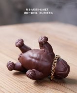 《恶霸》宜兴紫泥紫砂壶纯手工茶壶茶具