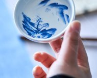 山水静心杯