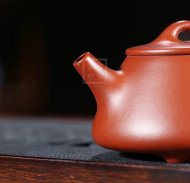 《子冶石瓢》宜兴紫砂壶大红袍全手工纯手工茶壶茶具石瓢