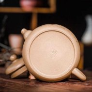 《润珠（乳鼎）》宜兴紫砂壶工艺美术师茶具套装本山段泥润珠