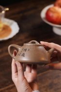 《石瓢》宜兴紫砂壶实力派名家原矿石瓢紫砂茶具青段壶